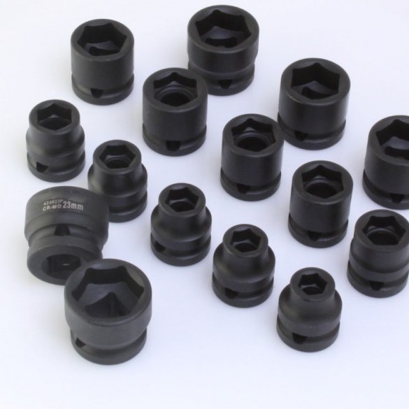 XS-IMPACT ERITTÄIN LYHYET VOIMAHYLSYT 28MM 1/2' 10-24MM KISKOLLA