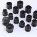 XS-IMPACT ERITTÄIN LYHYET VOIMAHYLSYT 28MM 1/2' 10-24MM KISKOLLA