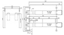 NF-LINE 4-PILARINOSTIN 5.500 KG SUUNTAUSMALLI 6.0 M X 520 MM PNEUMAATTISESTI LUKITTUVAT LIUKULEVYT