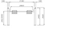 NF-LINE 4-PILARINOSTIN 5.500 KG SUUNTAUSMALLI 6.0 M X 520 MM PNEUMAATTISESTI LUKITTUVAT LIUKULEVYT