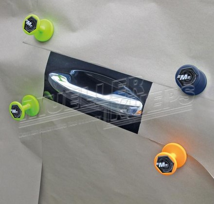 MAGNEETTI PIDIKESARJA 4 OSAA 49MM PITUU 51MM NEON