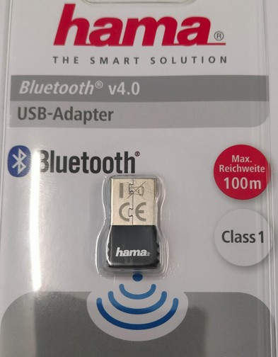 AVL BLUETOOTH-VASTAANOTIN, HAMA 100 M KANTAVUUS