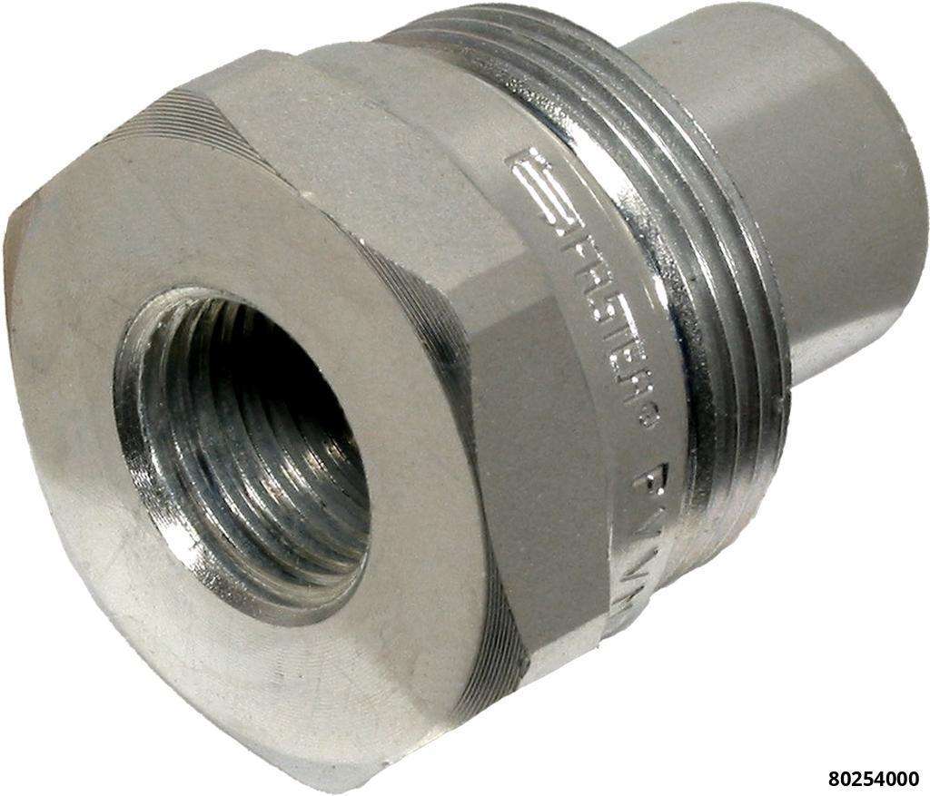 HYDRAULISARJAN ADAPTERI LETKUN PÄÄHÄN - 3/8' NPT PALLOVENTTIILILLÄ