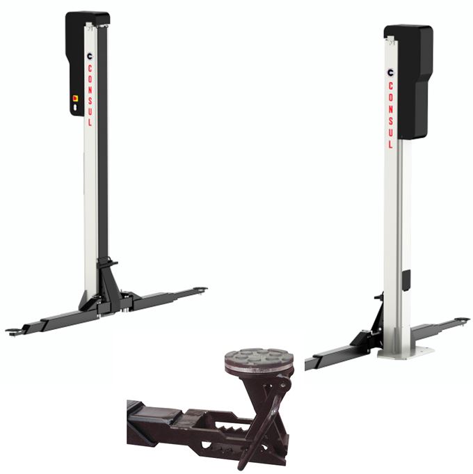 C235 PREMIUM 2-PILARINOSTIN 3,5T FIX-LIFT PIKANOSTOPÄÄT SÄHKÖMEKAANINEN