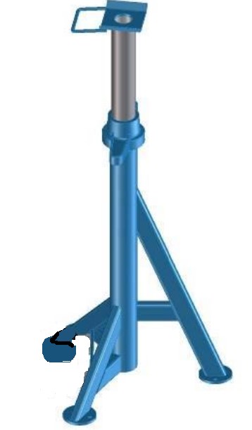 HYWEMA-AV 7,5 K ASENNUSPUKKI 950-1450 MM 7.5T