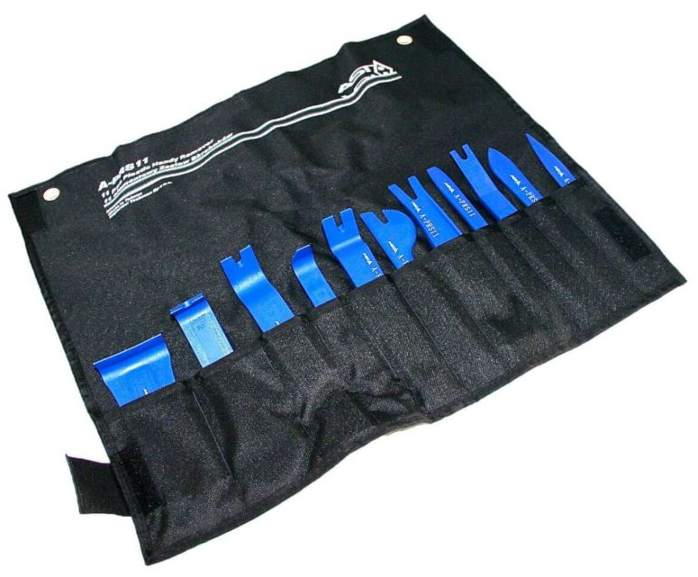 VERHOILUKIINNIKETYÖKALU SARJA, 11 OSAA.