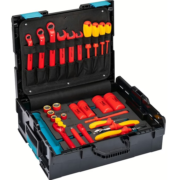 VDE TYÖKALUSARJA SALKUSSA 3/8' 27 OSAA