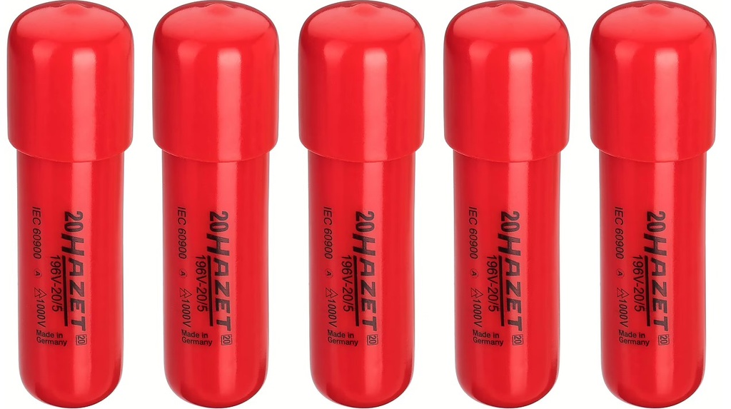 VDE PÄÄTEHOLKIT 20MM 5KPL 1000V