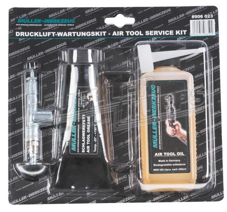 PAINEILMATYÖKALUN HUOLTOSARJA ÖLJY/RASVA