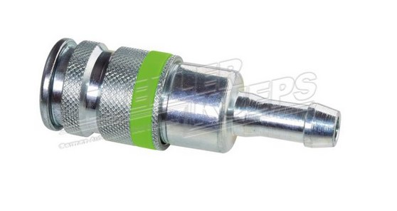 PAINEILMAPIKALIITIN NAARAS - TERÄKSINEN, 13 MM LETKULLE