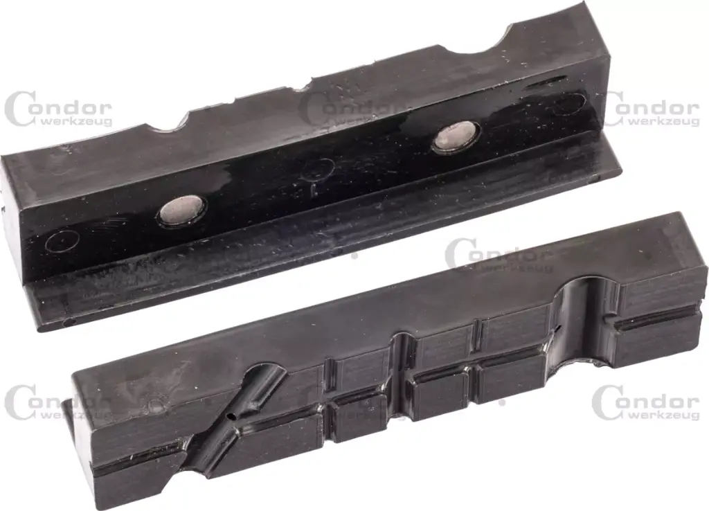 SOFT MAGNETIC JAWS, 2 PCS., FOR BENCH VICES 150 MM