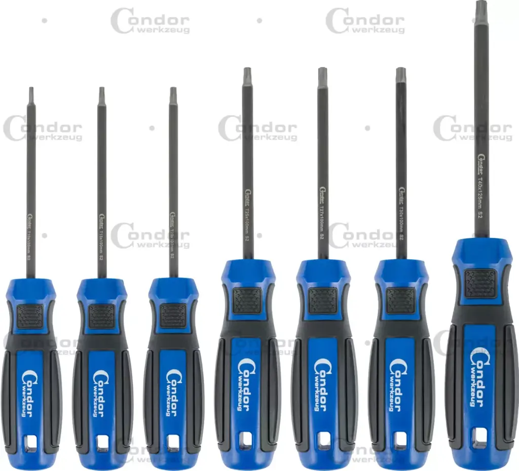 RUUVIMEISSELISARJA 7 OSAA TORX T10-T40