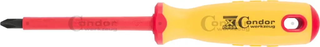 RUUVIMEISSELI VDE RISTIPÄÄ PH2X100MM