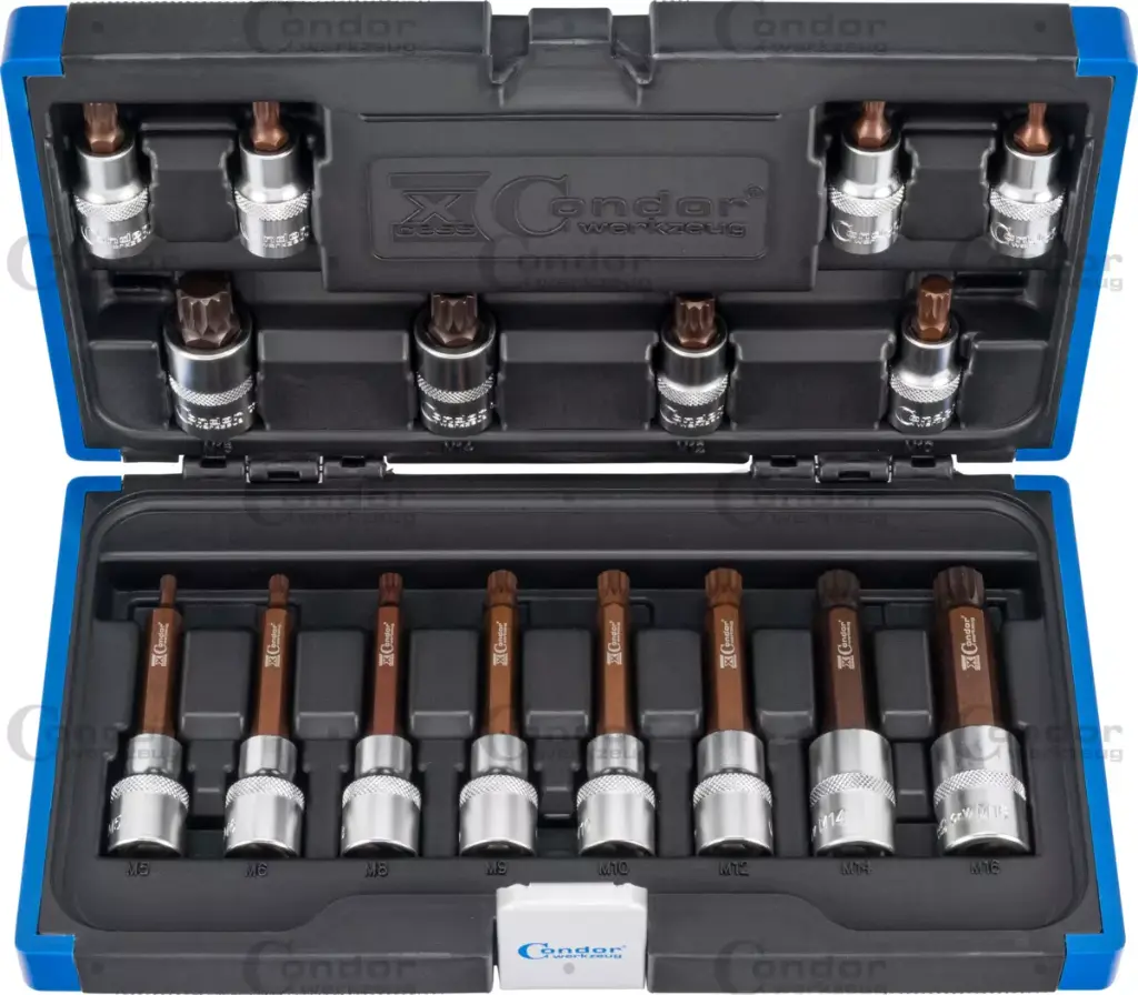 CONDOR XZX KÄRKIHYLSY SARJA XCESS 16 OSAA 1/2" XZN M5-16