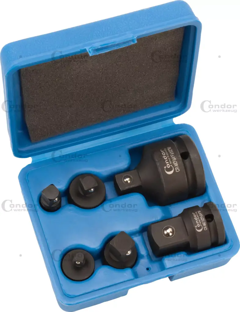 CONDOR VOIMAADAPTERI SARJA, 6 OSAA., 1/4-3/4'