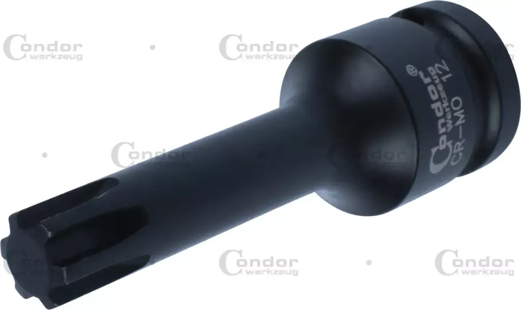 CONDOR VOIMAKÄRKIHYLSY 1/2" RIBE M10X78MM