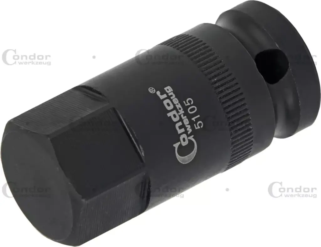 CONDOR VOIMAKÄRKIHYLSY 1/2" KUUSIO 22X53MM