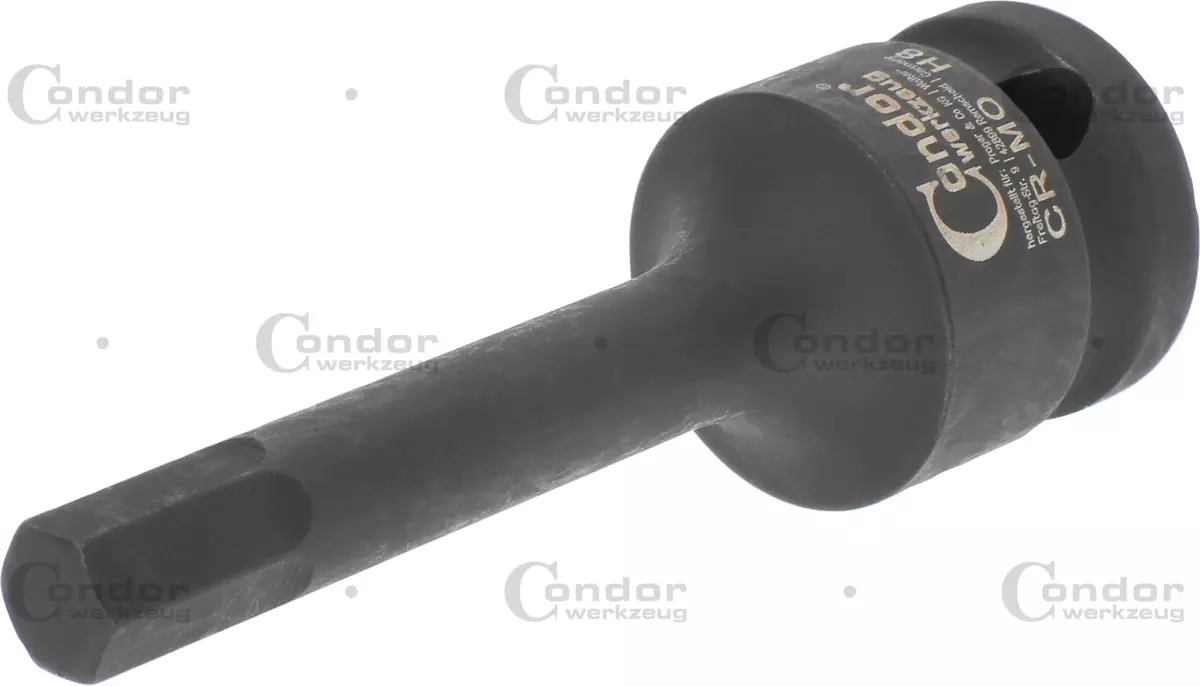 CONDOR VOIMAKÄRKIHYLSY 1/2" KUUSIO 12X78MM