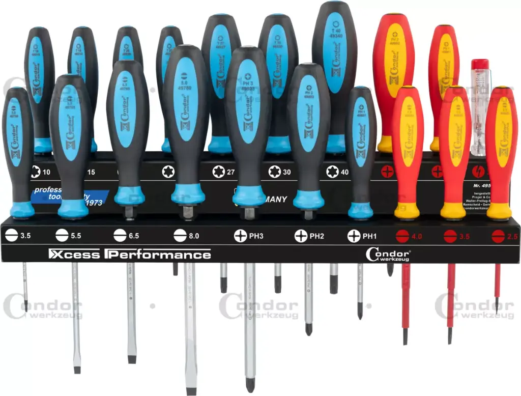 CONDOR RUUVIMEISSELISARJA 20 OSAA METALLITELINE MAGNEETEILLA