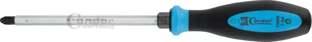 CONDOR RUUVIMEISSELI LYÖNTI RISTIPÄÄ PH3X150 MM