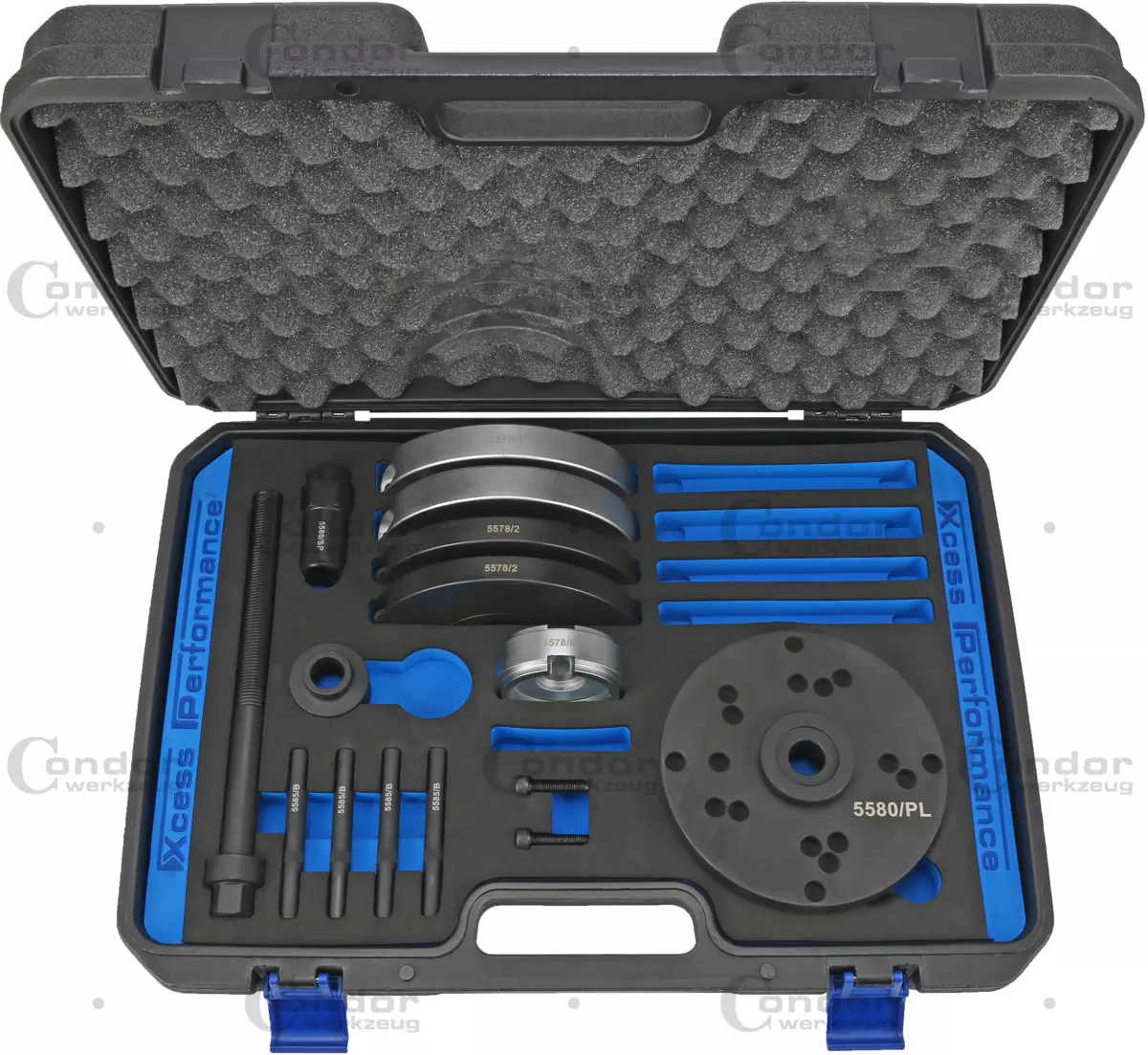 CONDOR PYÖRÄNLAAKERI TYÖKALU SARJA,D/MAZDA/VOLVO 78 MM