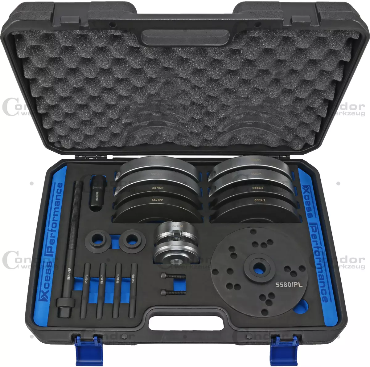 CONDOR PYÖRÄNLAAKERI TYÖKALU SARJAD/LR/MAZDA/VOLVO 78+82MM