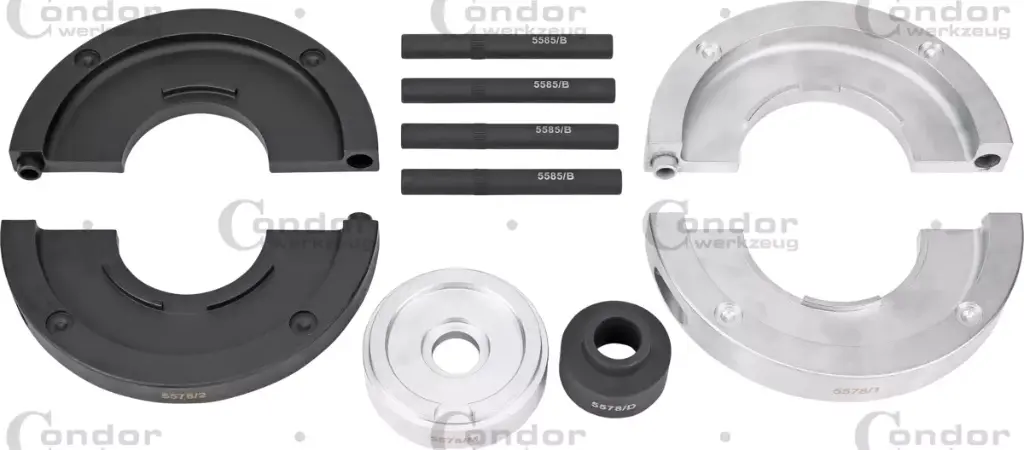 CONDOR PYÖRÄNLAAKERI TYÖKALU SARJA, LISÄVARUSTE,D/MAZDA/VOLVO 78 MM