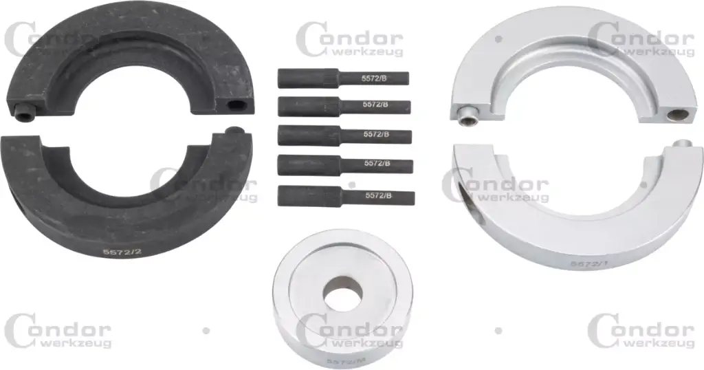 CONDOR PYÖRÄNLAAKERI TYÖKALU SARJA, LISÄVARUSTE, AUDI/VW 72 MM