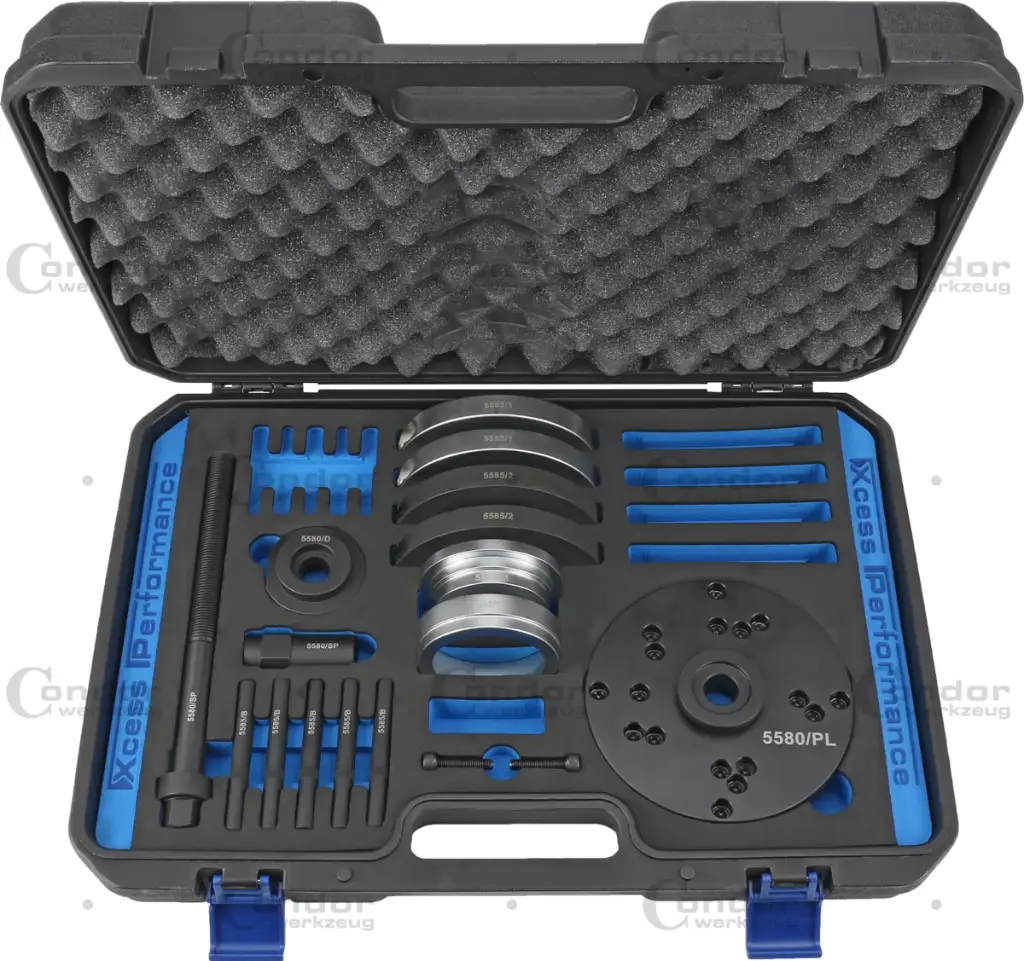 CONDOR PYÖRÄNLAAKERI TYÖKALU SARJA, AUDI/VW 85 MM