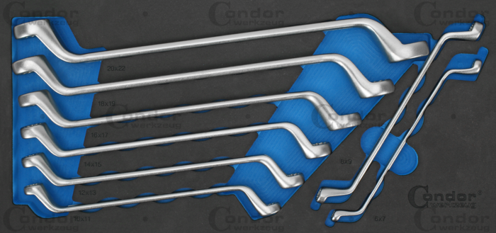 CONDOR POLVILENKKIAVAINSARJA 8 OSAA 6-22 MM MODUULI 1/3