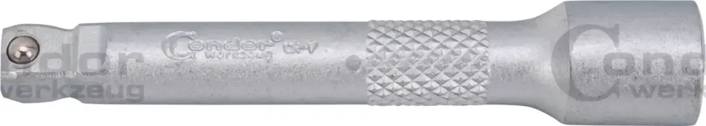 CONDOR PALLOPÄINEN JATKOVARSI, 1/2', 125MM