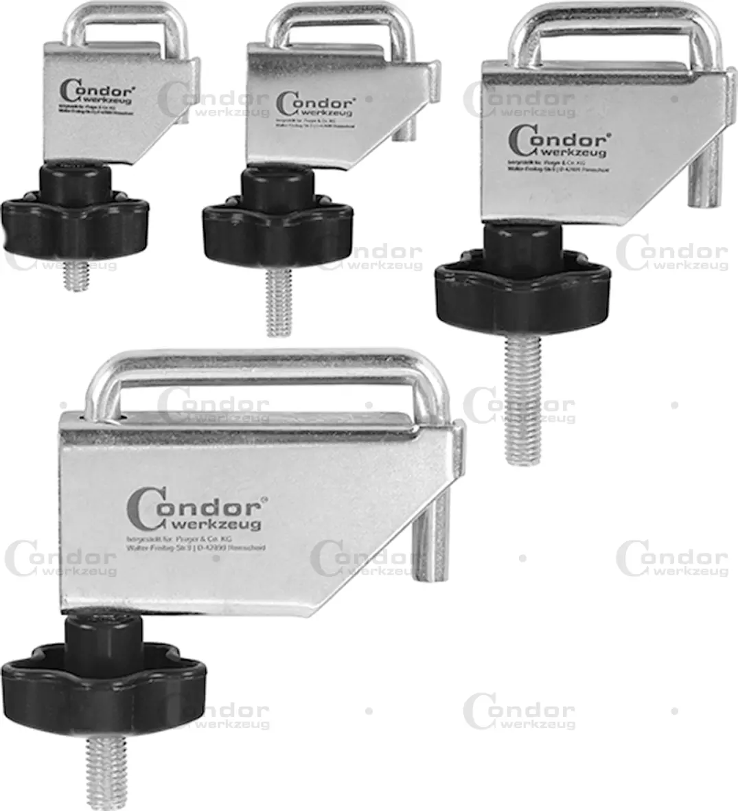 CONDOR LETKU PURISTIN SARJA 4 OSAA Ø UP TO 10 15 25 + 45MM