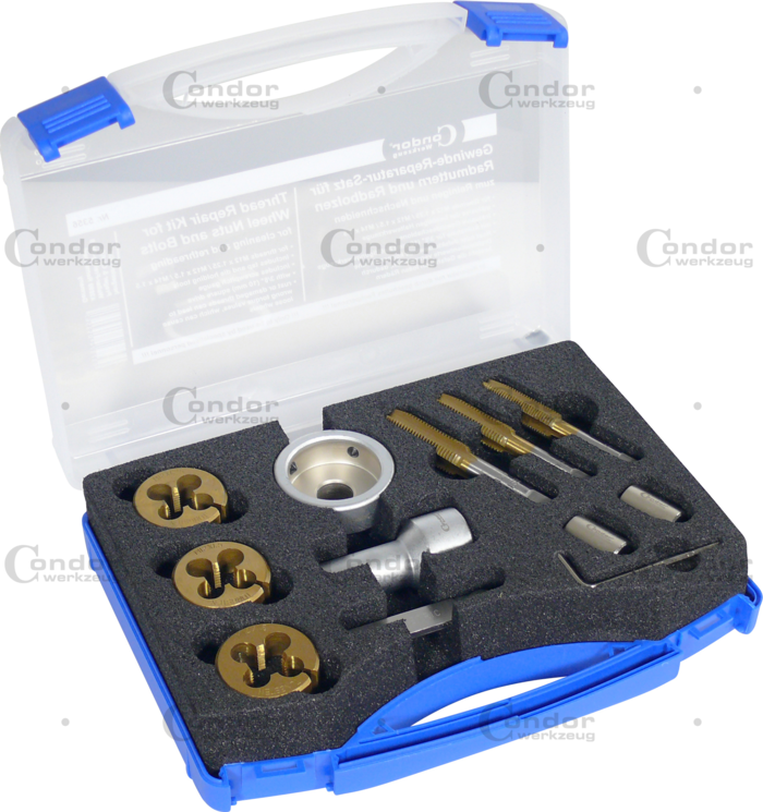 CONDOR KIERTEENKORJAUSARJA 12 OSAA PYÖRÄN MUTTERIT JA PULTIT