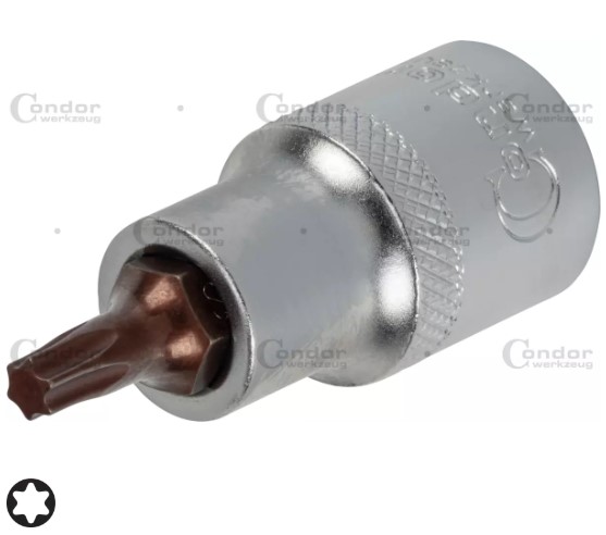 CONDOR KÄRKIHYLSY XCESS 1/2' TORX T20X55 MM