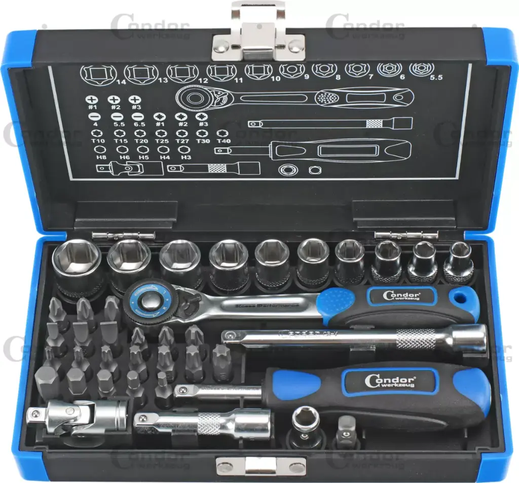 CONDOR HYLSYSARJA 1/4" 38 OSAA 5.5-14 MM