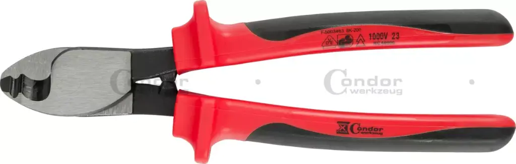 CABLE SHEARS, VDE, 200 MM