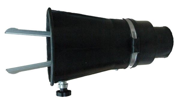PAKOKAASUKUMISUUTIN D100/200 MM AVAUTUVA PIHTI L=215 MM, SONDIAUKKO