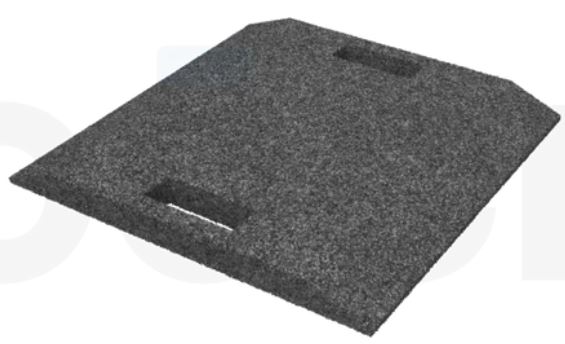 NOUSURAMPPI 500 X 500 X 40 MM 2-PILARILLE