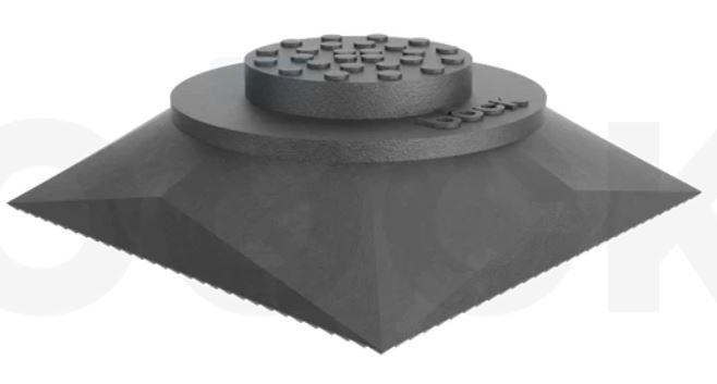 NOSTOTYYNY 135 X 135 X 42 MM YLÄOSA D60 MM TESLA M3/SAKSINOSTIMEN KANNELLE