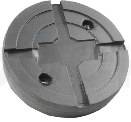 NOSTOTALLAN KUMI D127 MM TERÄSLEVYLLÄ, SLIFT DV