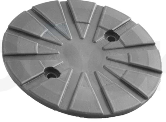 NOSTOTALLAN KUMI D121 MM TERÄSLEVYLLÄ, STENHØEJ, CAR-O-LINER, FOG