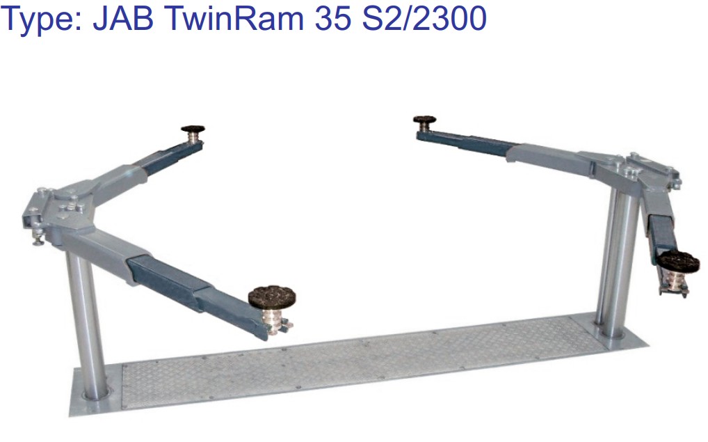 TWIN RAM 35 S2/2300 SYLINTERINOSTIN NOSTOVARSIN 3.500 KG