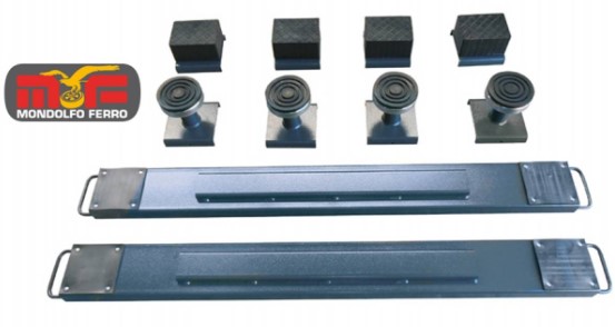 POIKKIPALKKISARJA NOSTIMEEN, 2 KPL PALKKIA, PITUUS 1800 MM, NOSTOKUMIT JA NOSTOTALLAT 4+4 KPL 