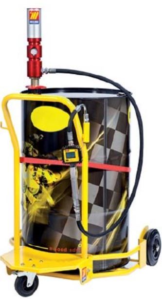 VOITELUYKSIKKÖ 200L, PUMP.3:1,LETKU 3M,DIGIMITTARI