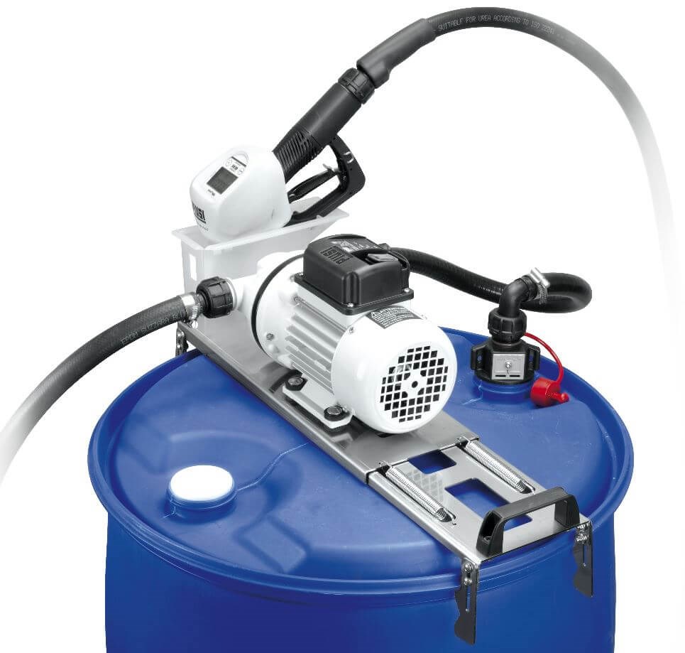 ADBLUE TÄYTTÖLAITE SUZZARABLUE SB325 METER DRUM 200 L TYNNYRILLE