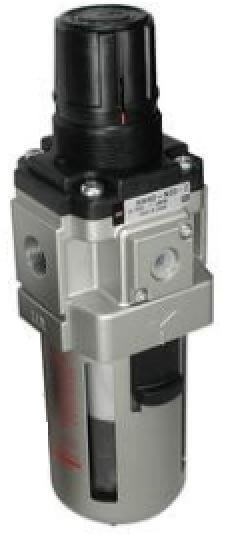 SUODATINSÄÄDIN PAINEMITTARILLA 1/4' MAX 11 BAR, SULKUVENTTIILI