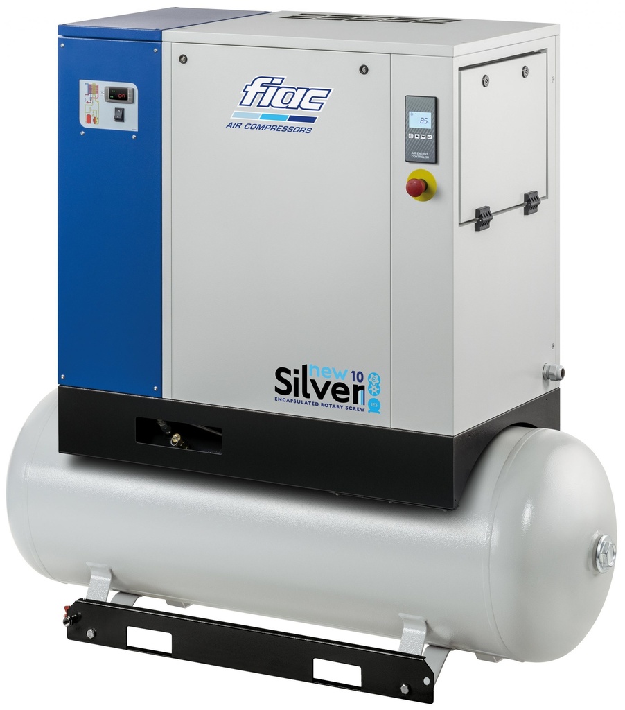 FIAC NS15/300D RUUVIKOMPRESSORI, 270L SÄILIÖ JA ILMAKUIVAIN, 11 KW 10 BAR 1410 L/MIN