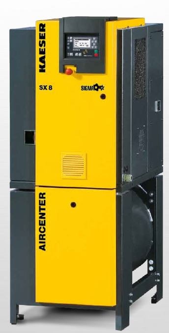 RUUVIKOMPRESSORI KAESER AC SX 8 5.5 KW10 BAR 670 L/MIN