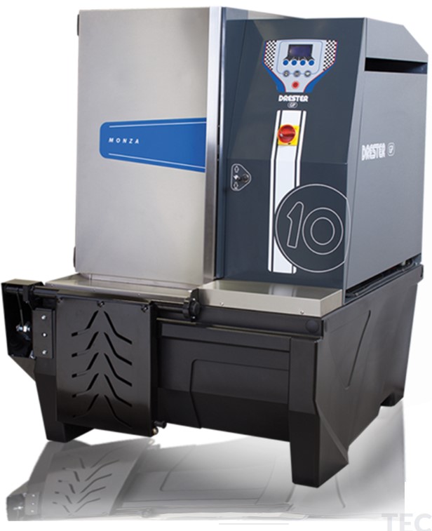 DRESTER GP10 MONZA  AUTOM. PYÖRÄNPESUKONE, LÄMMITYS,  HARMAA