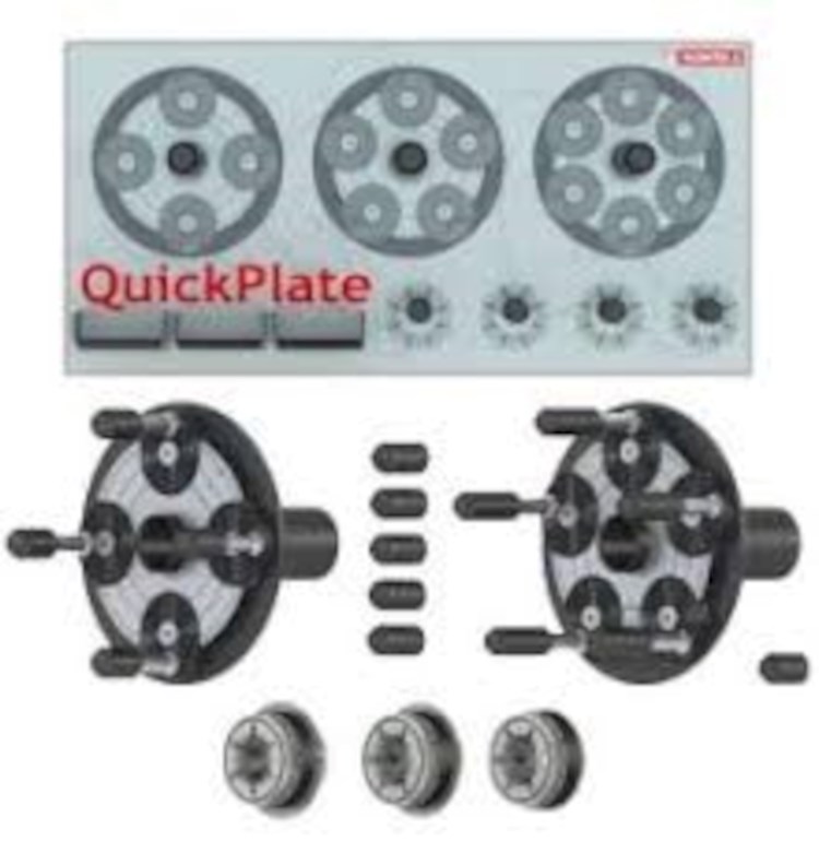 QUICKPLATE-SARJA 4-/5-HOLES + DUOEXPERT #1,#2,#3 PAINEILMA/SÄHKÖINEN KIINNITYS